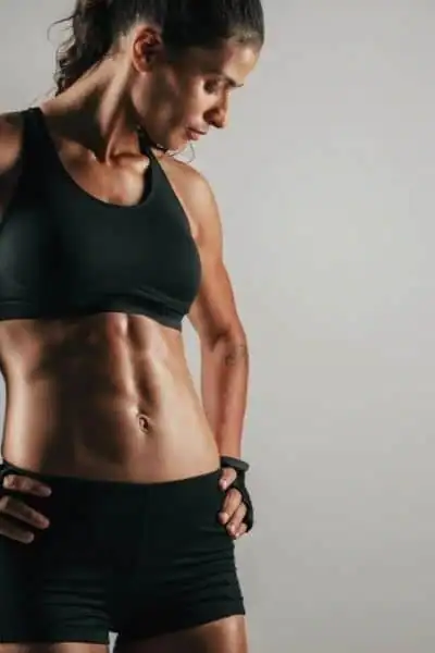 Toning Up at Home: The Ultimate Guide to Bodyweight Exercises 2 Image of woman's toned stomach after bodyweight exercises Cheshire and non-surgical treatment from Lipo 360
